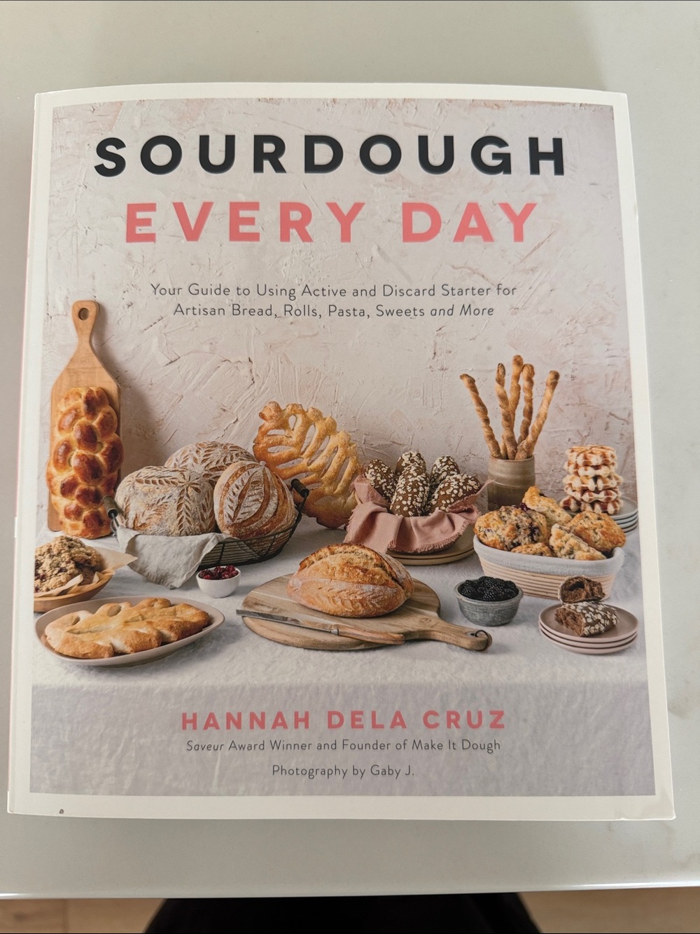 Sourdough Every Day by – White & Pink Cookbook
